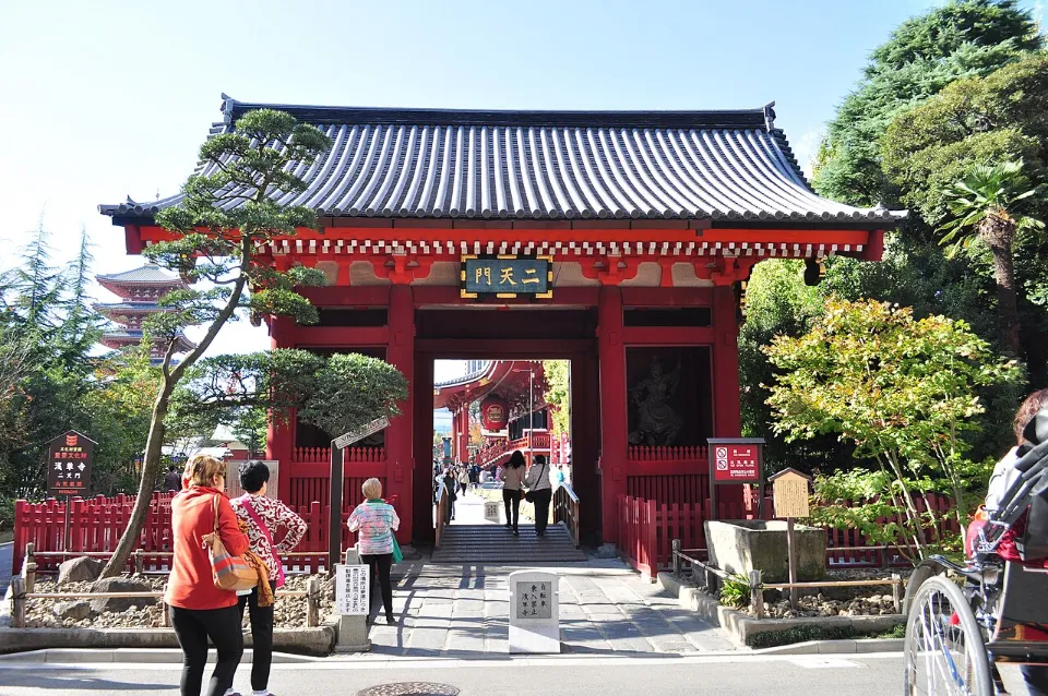 Nitenmon Gate at Sensō-ji in Tokyo